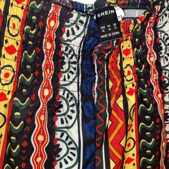 SHEIN multi print shorts - Picture 4 of 10